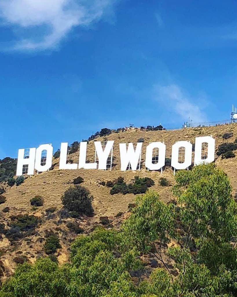 3 Days In Los Angeles itinerary - hike to Hollywood Sign