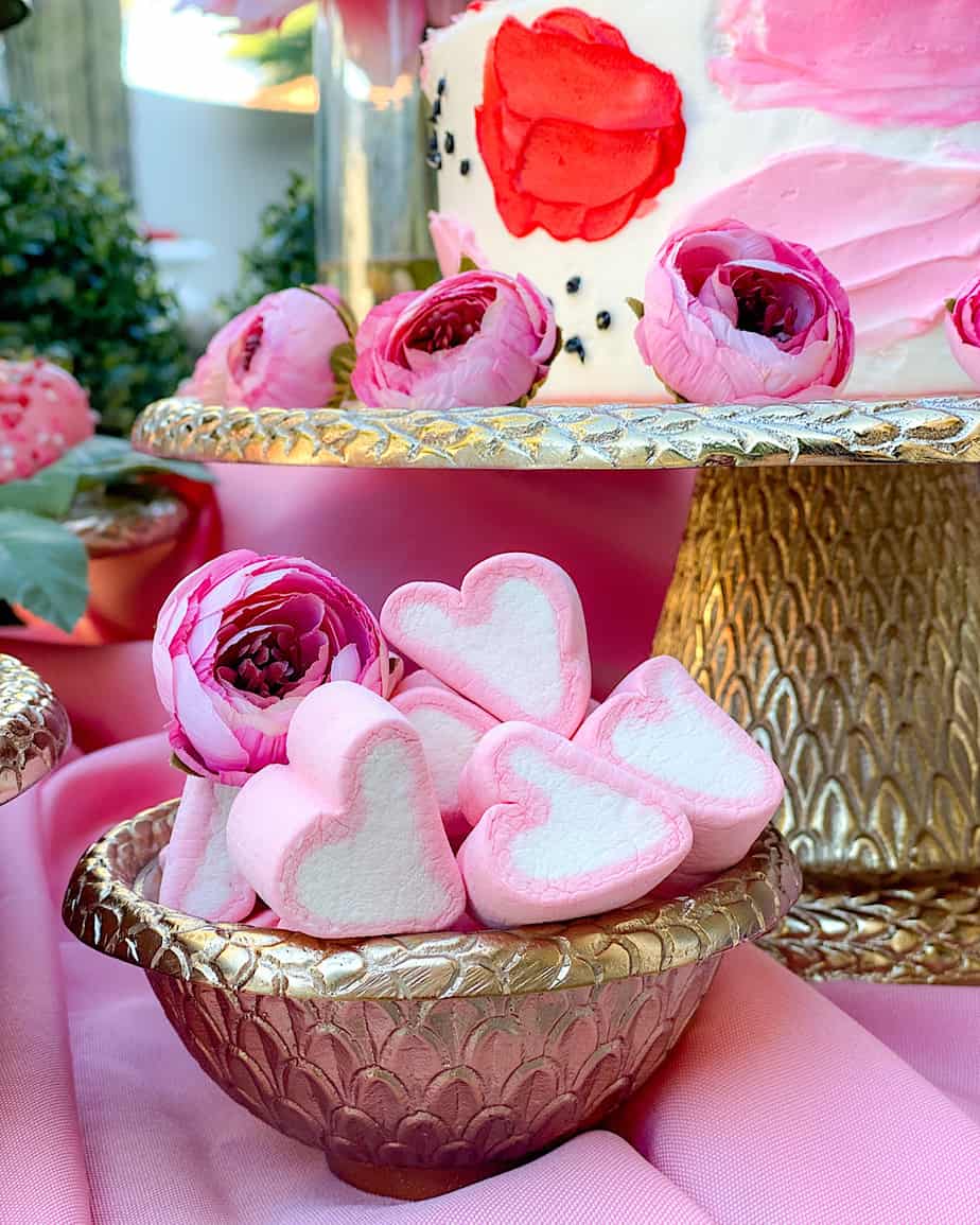 How to Style an Elegant Valentine's Day Dessert Table