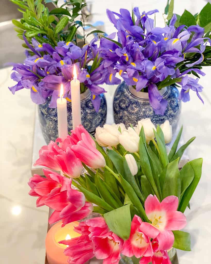 How to create a spring floral arrangement.