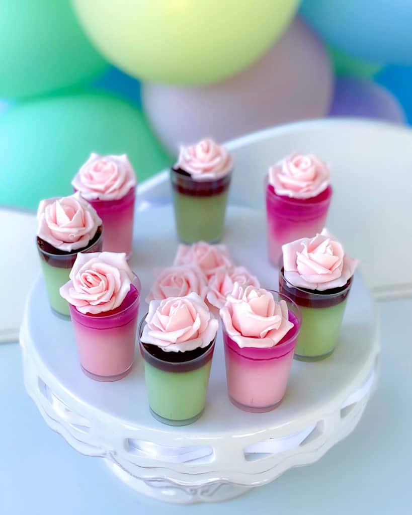 Ice cream centrepiece. 