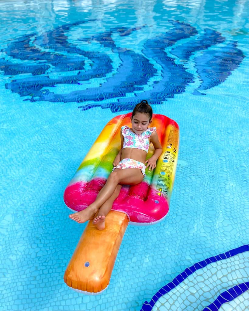 Enjoying the pools at the Phoenician