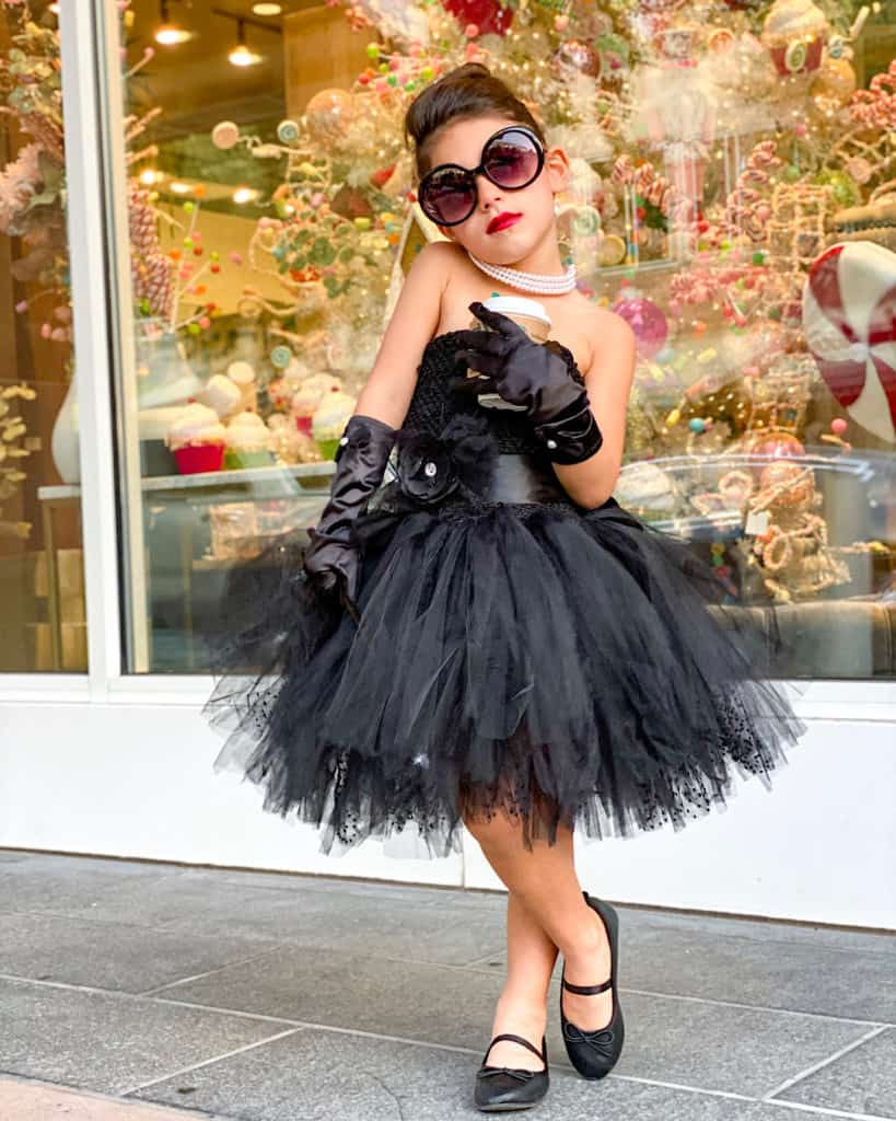 audrey hepburn halloween costume kids