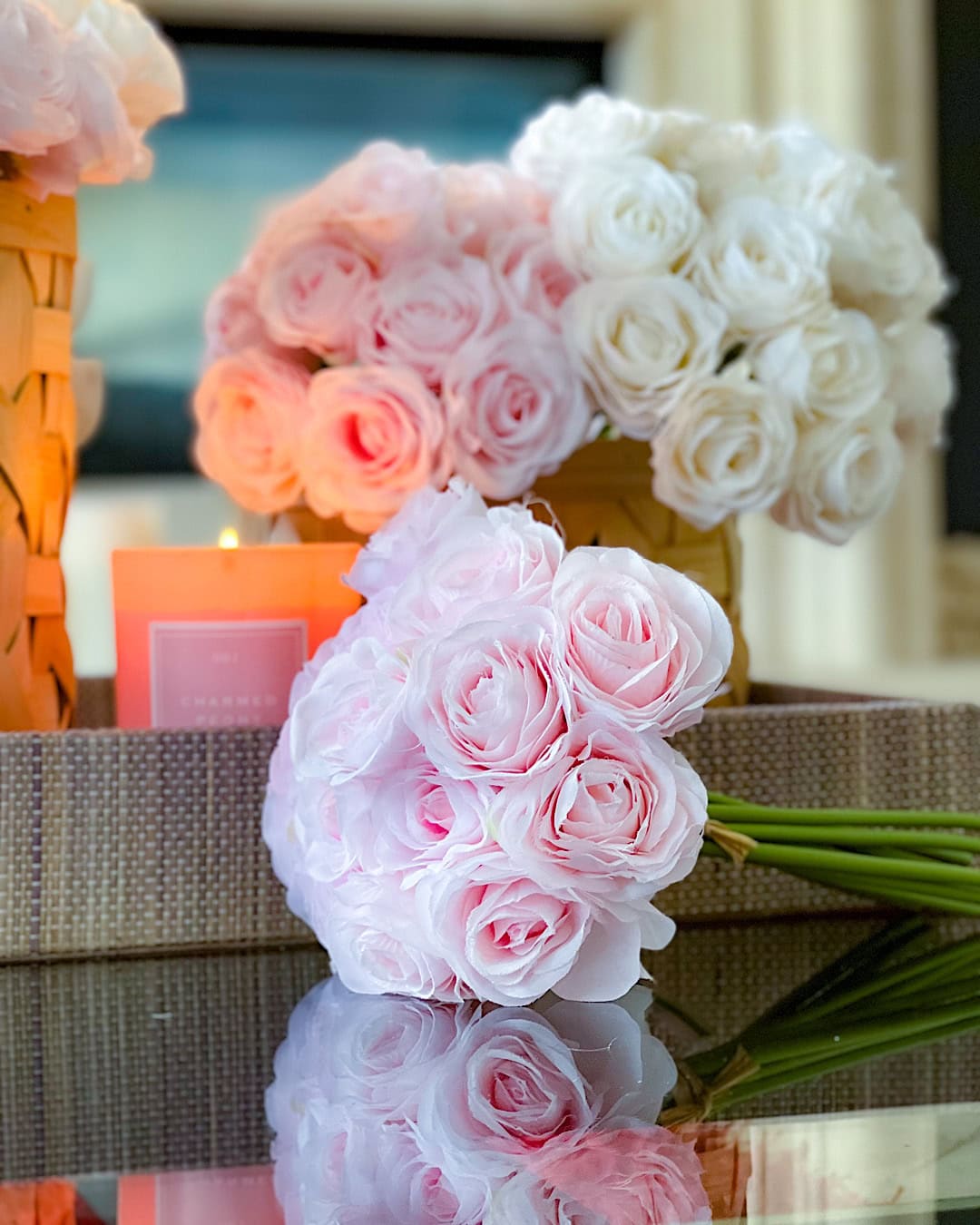 how to make fake flower arrangements