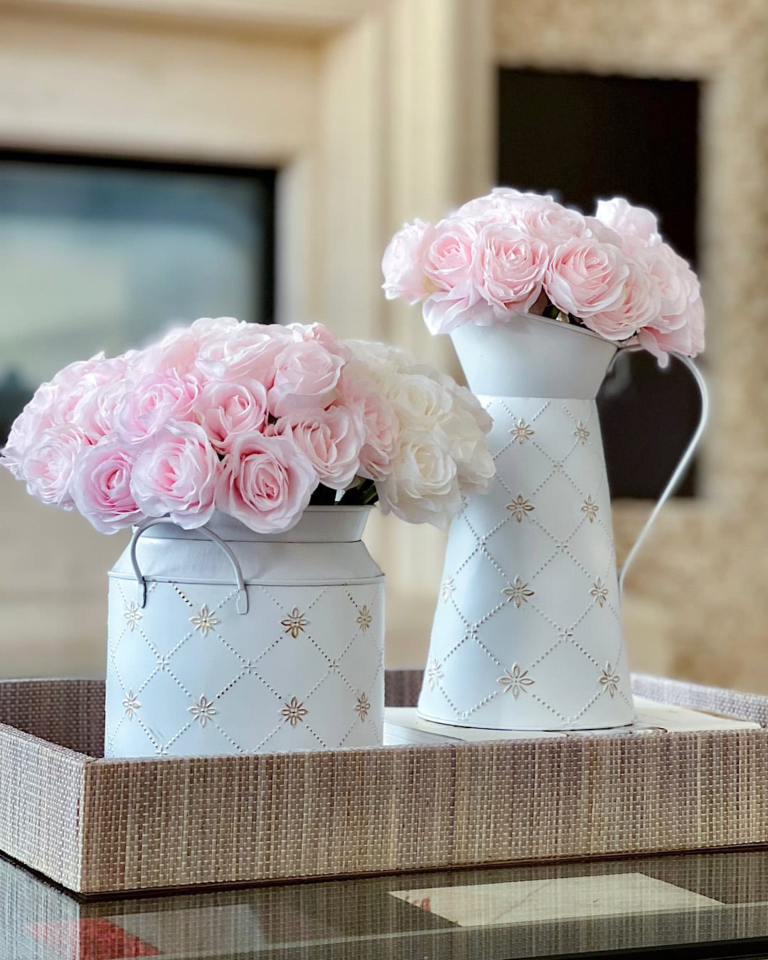 french flower bucket