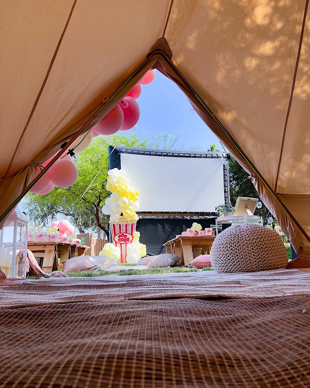 outdoor tent party themes