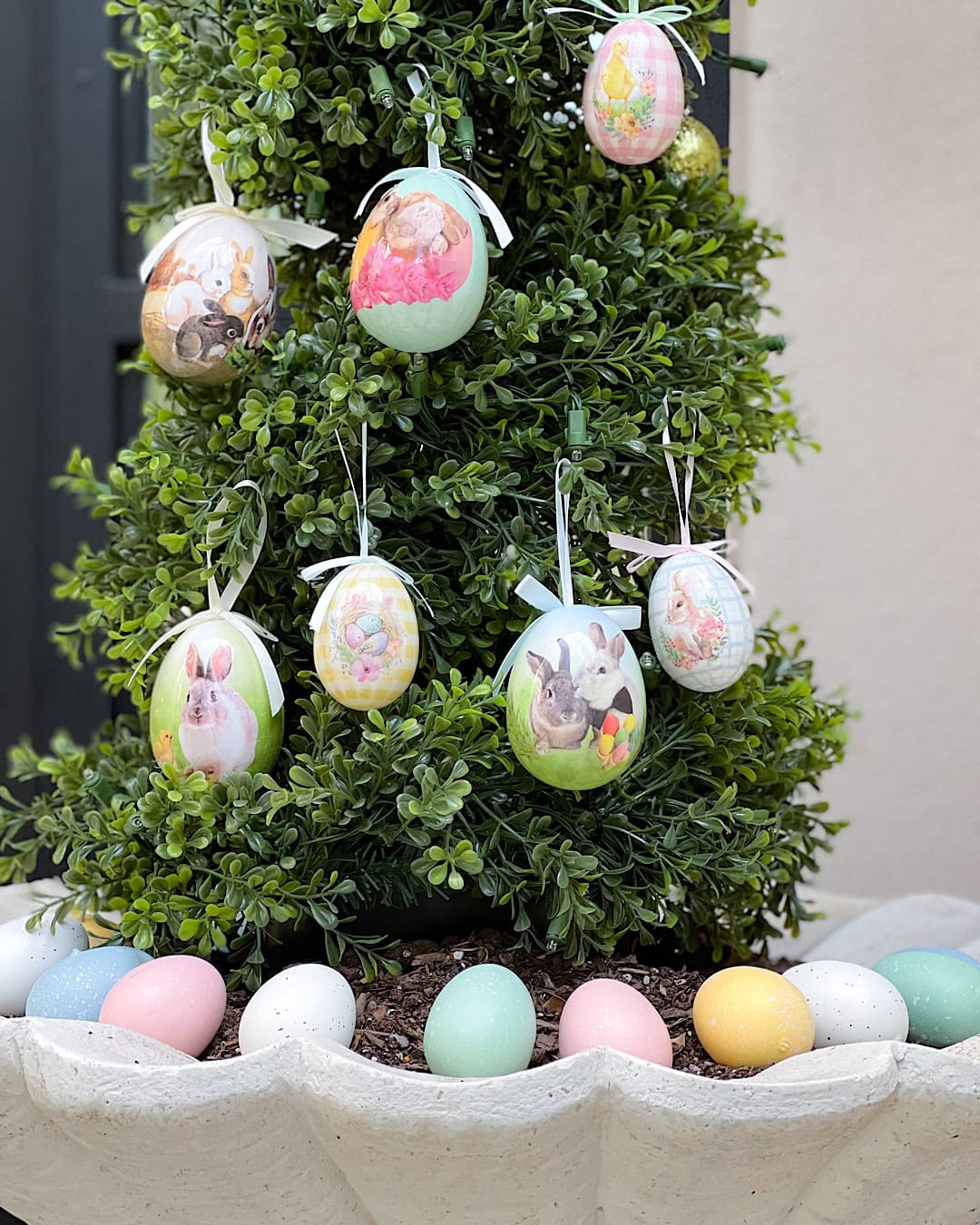 spring outdoor decor