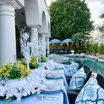 How to Style a Magical Blue and White Tablescape!