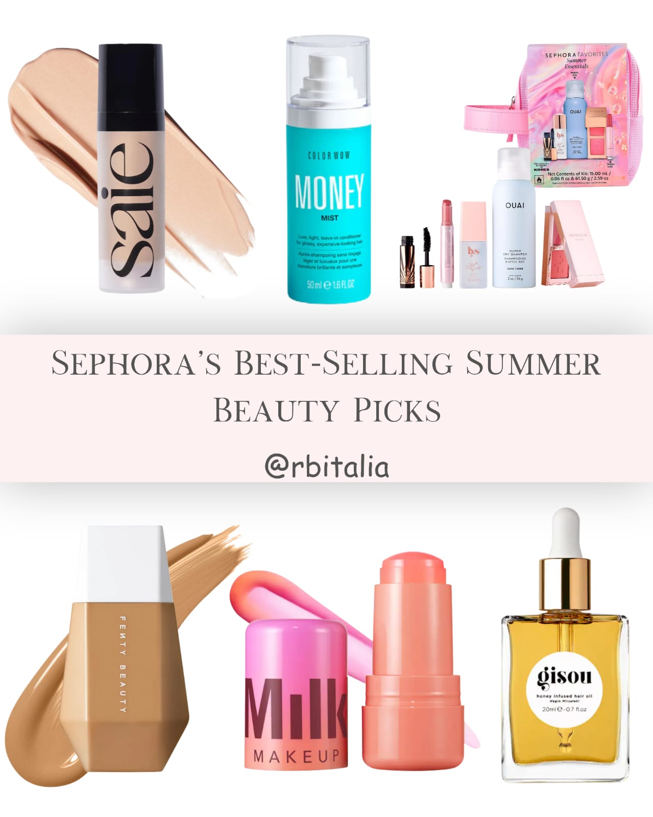 summer beauty products