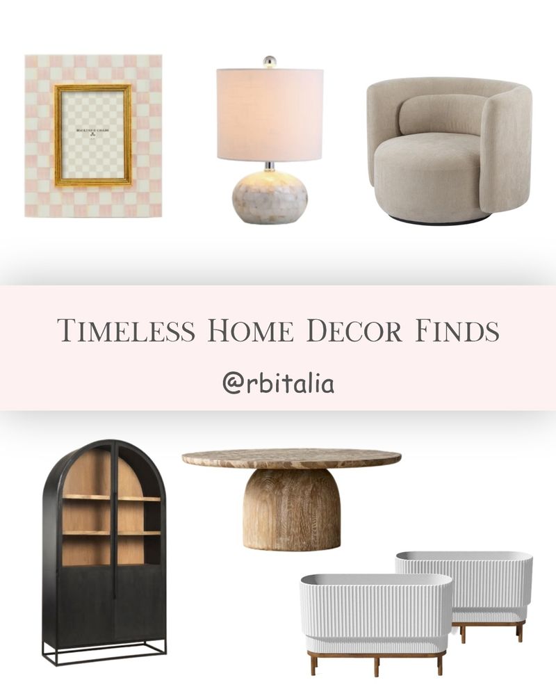timeless home decor