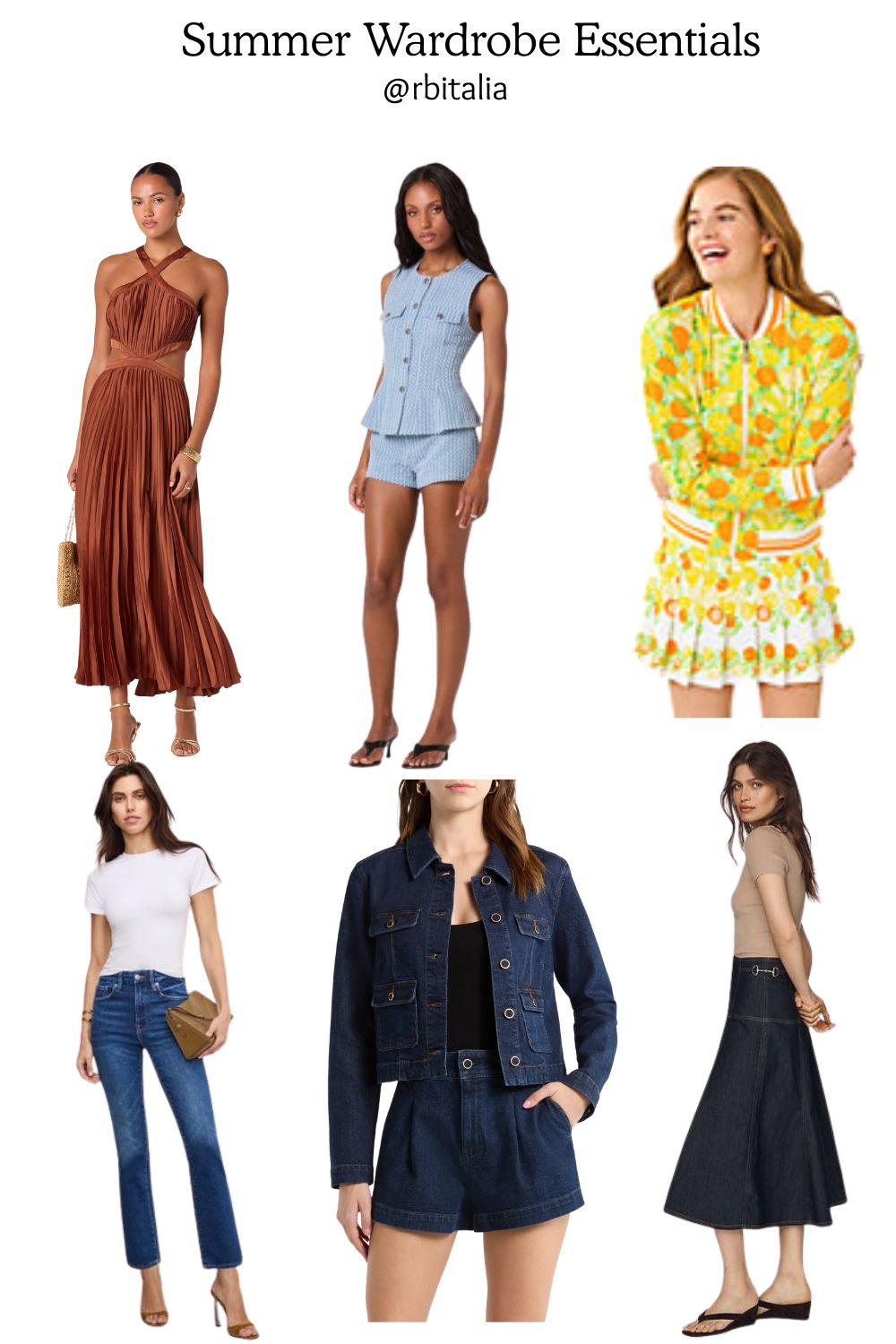 Summer Wardrobe Essentials