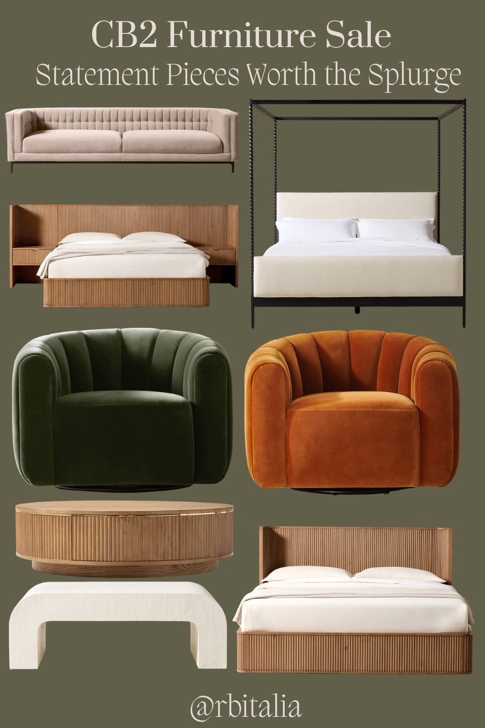 cb2 furniture sale