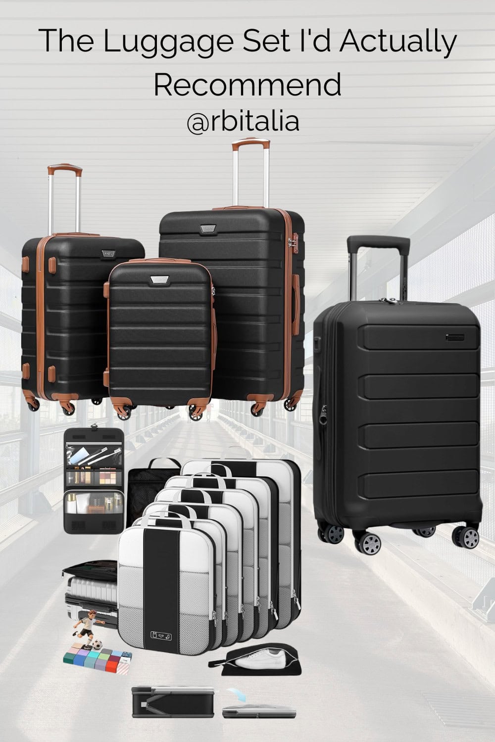 luggage set for family trips