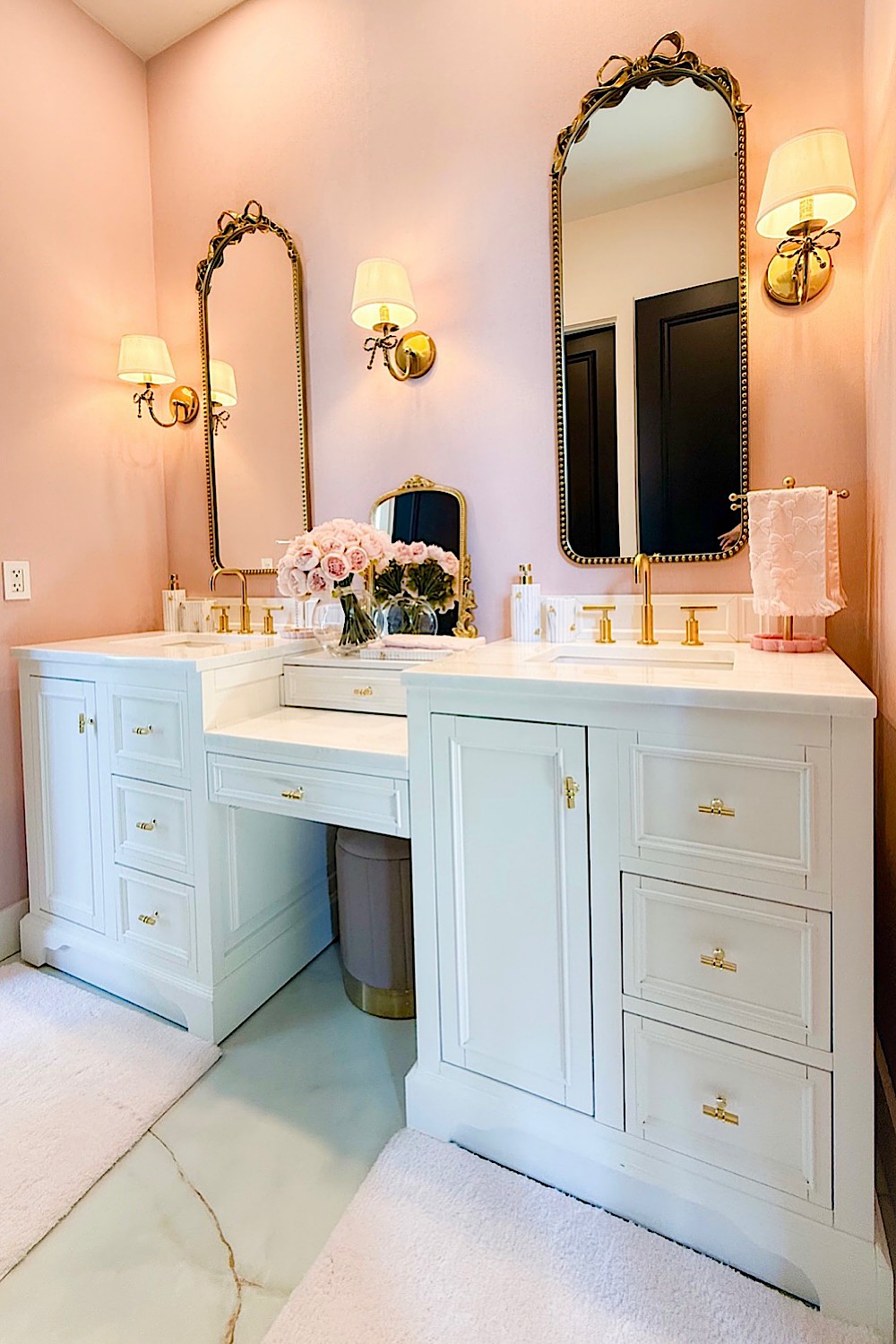 pink bathroom