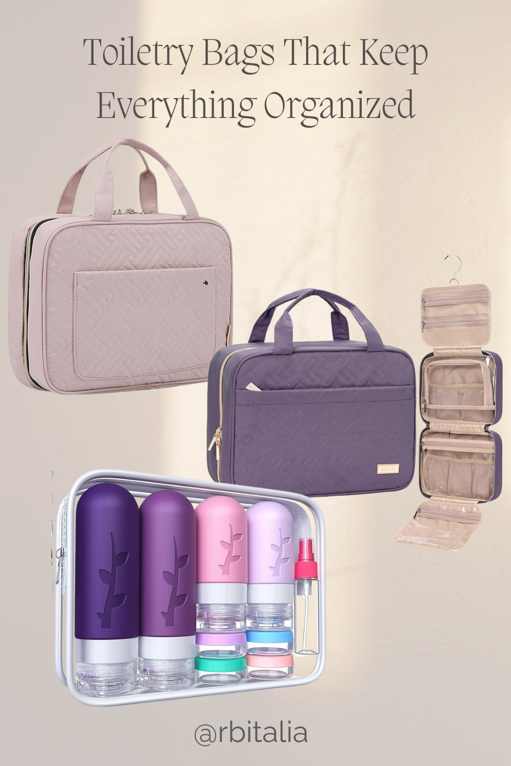 travel toiletry bag essentials