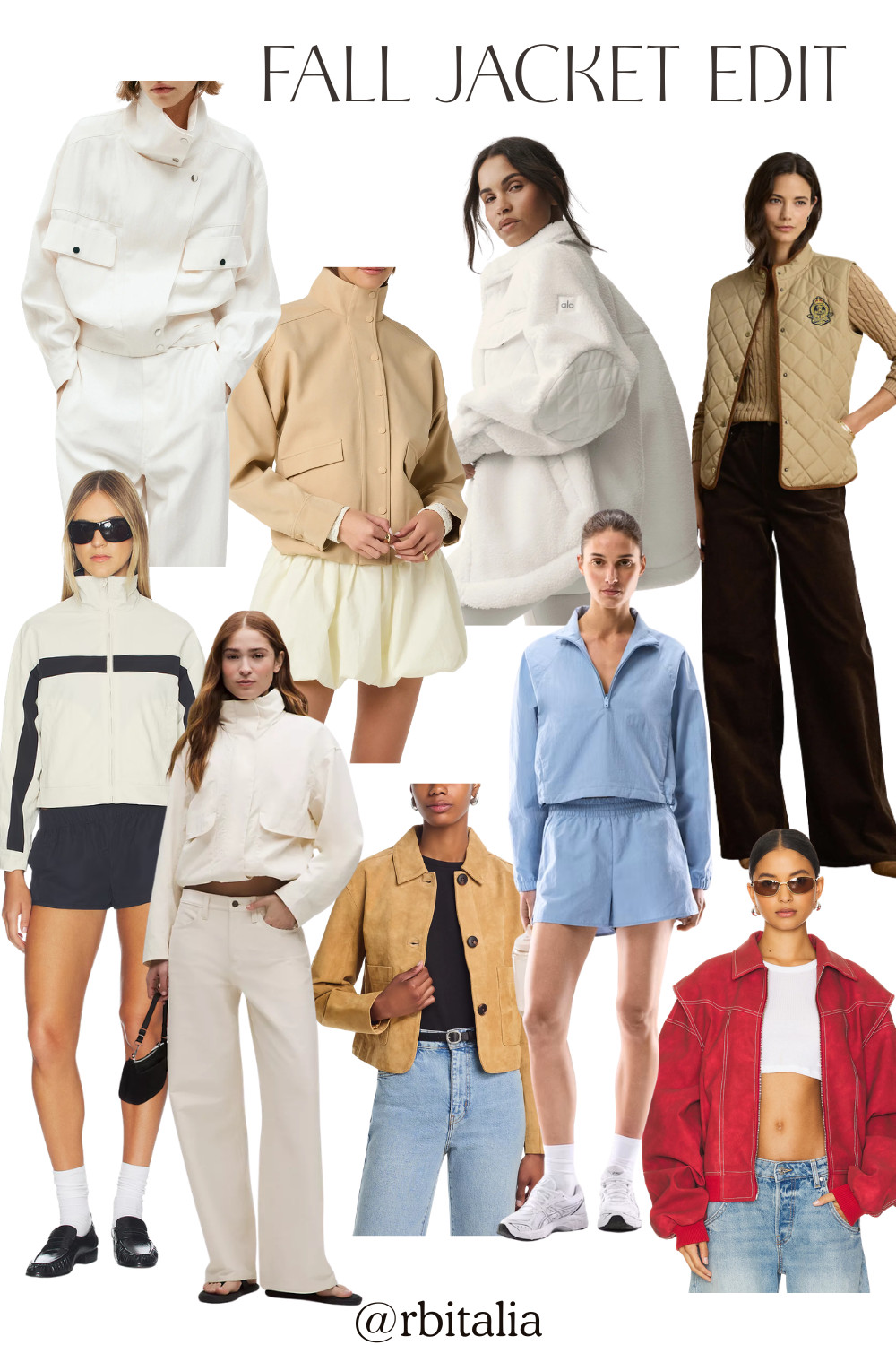 casual fall jacket outfit ideas