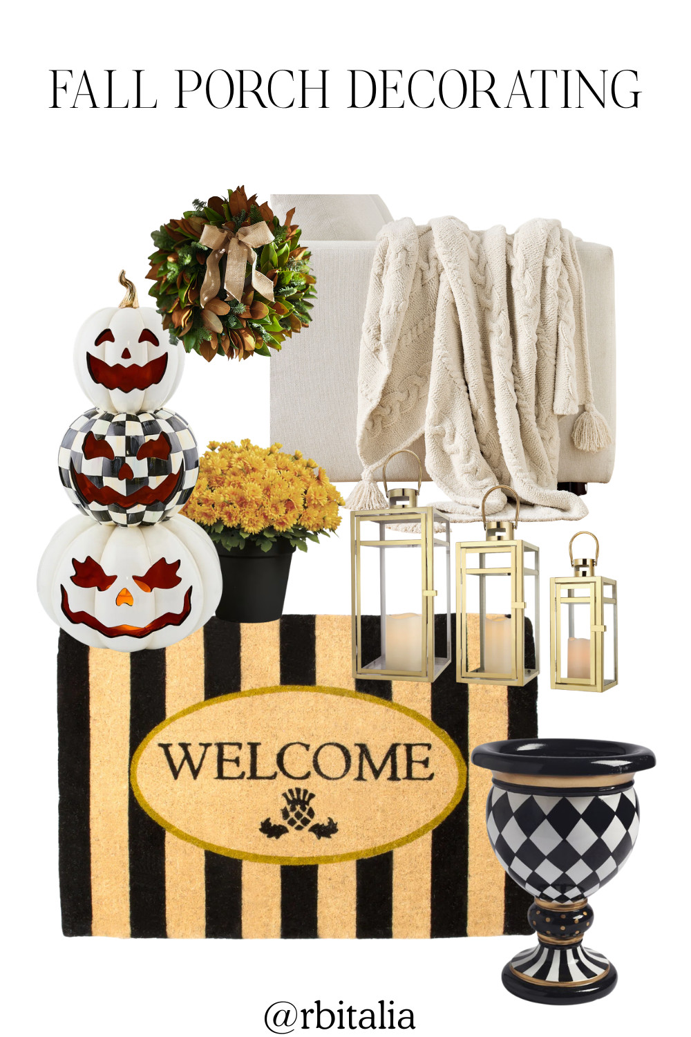 fall porch decorating ideas