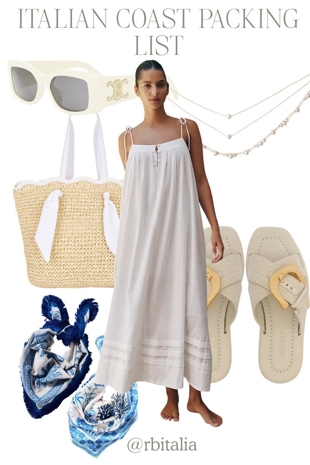 italian coast packing list