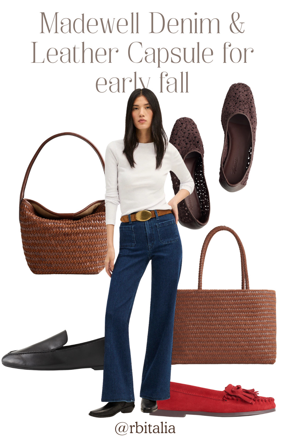madewell fall capsule wardrobe