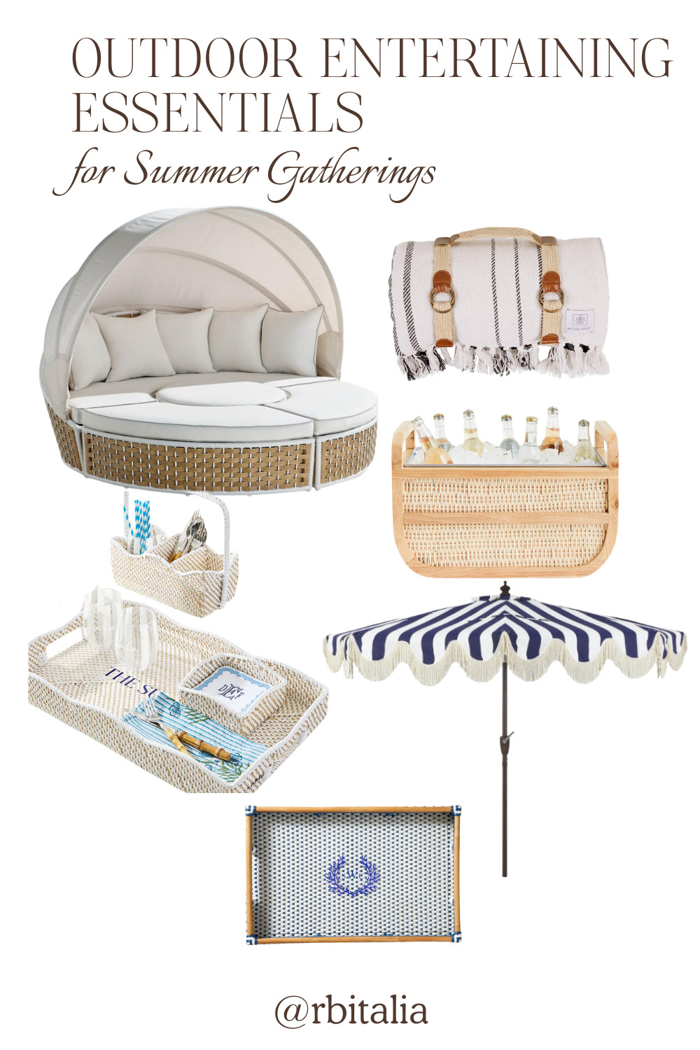 outdoor entertaining essentials