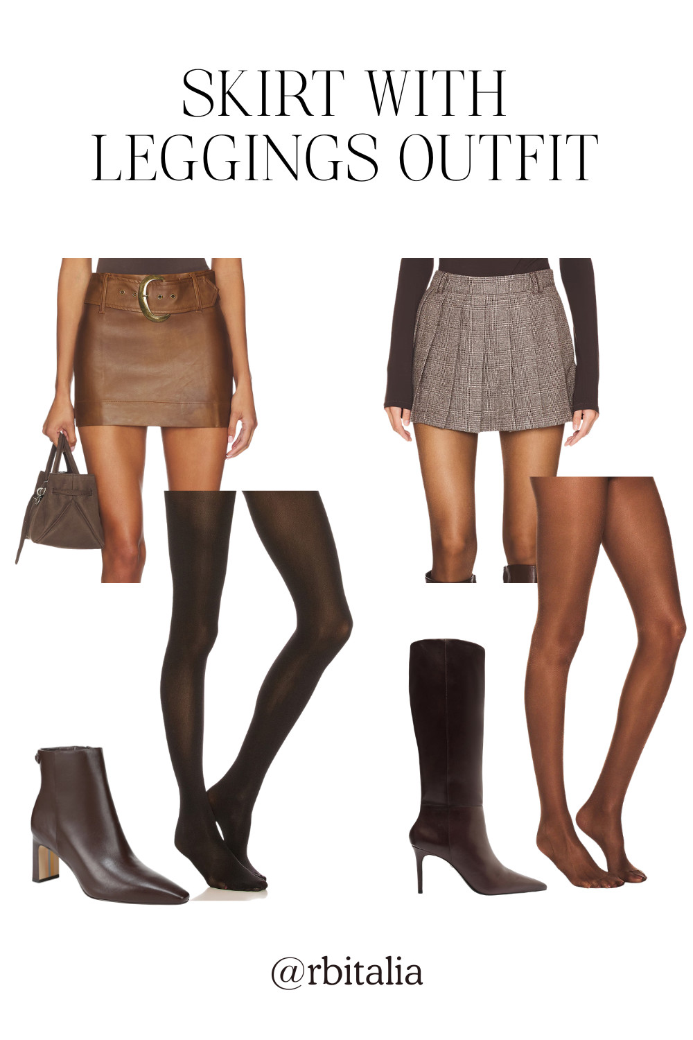 skirt with leggings outfit