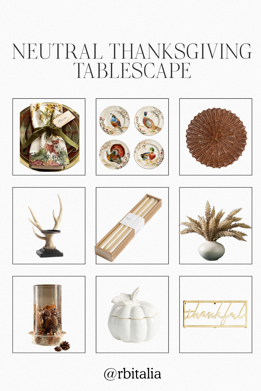 thanksgiving tablescape