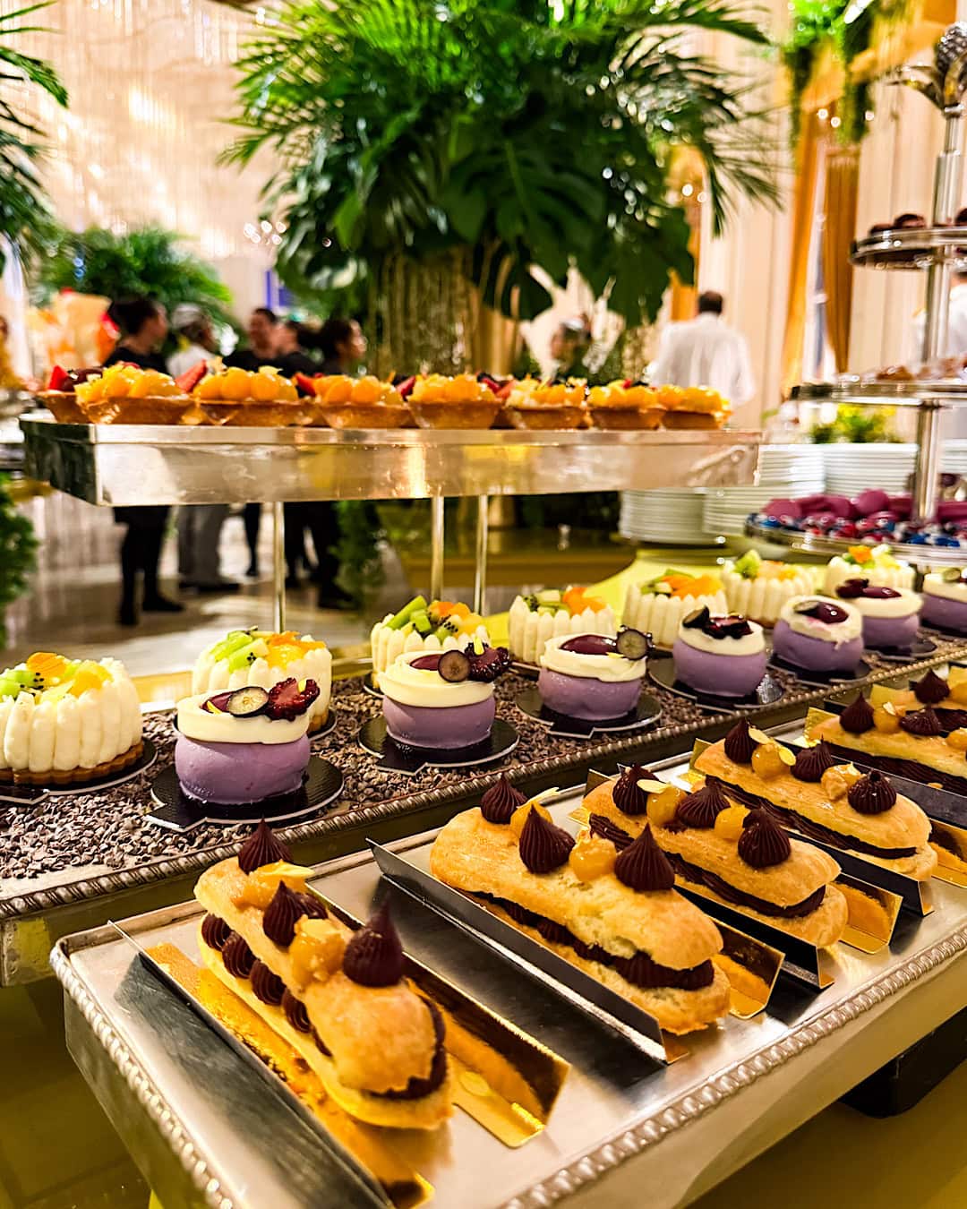 Dessert buffet at Copacabana Palace