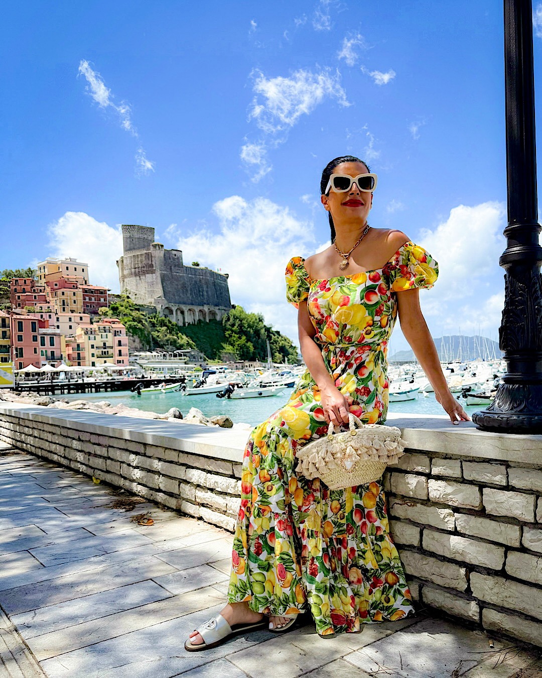 walking around portofino harbor